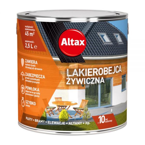 Lakierobejca żywiczna  ALTAX mahoŃ 2,5l