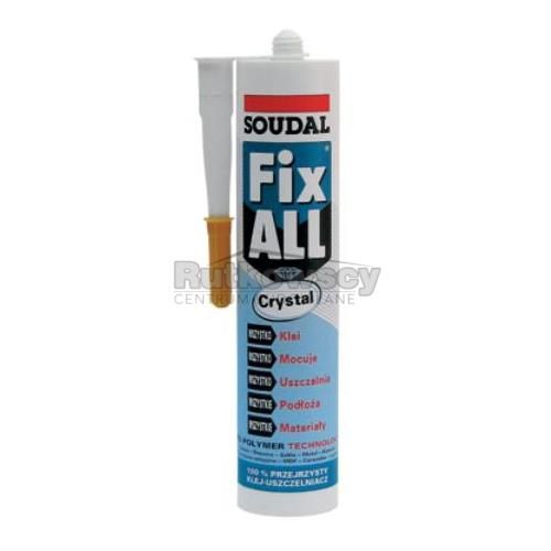 Klej uszczelniacz SOUDAL Fix All Crystal 290 ml bezbarwny